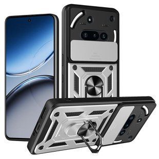 PC + TPU чехол Camshield Armor для Nothing Phone (3a) / серебристый 099784 фото