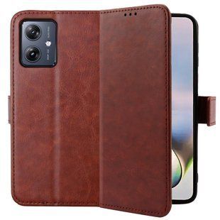 Чохол книжка Book case для Motorola G54 / коричневий 094909 фото