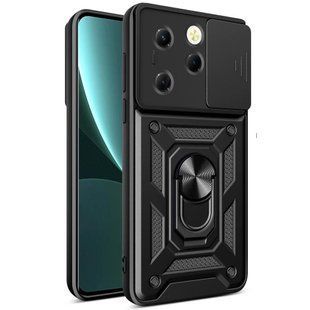 PC + TPU чехол Camshield Armor для Infinix Hot 40 (X6836) / черный 095718 фото