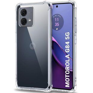 Чохол WXD протиударний для Motorola G84 / прозорий 094940 фото