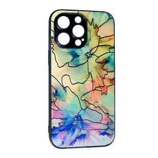 TPU чехол Marble Ultraviolet для iPhone 14 Pro Light Green 088647 фото