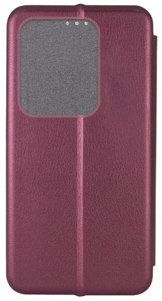 Чохол книжка Elegant book для Tecno Spark 10C (KL5m) / бордовий 203643 фото