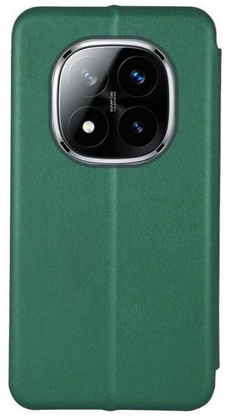 Чохол книжка Elegant book для Xiaomi Redmi Note&nbsp;15 (5G) / зелений 204457 фото