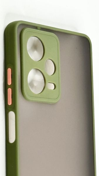 TPU чохол накладка Matte Color Case для Xiaomi Redmi Note 12 Pro 5G світло-зелений 092008 фото