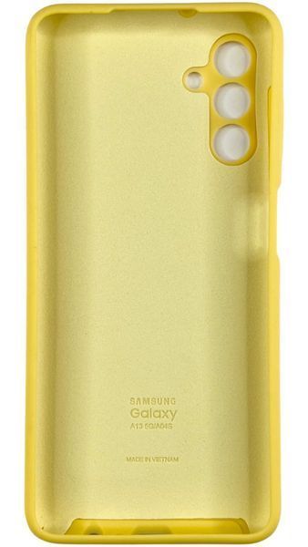 Чохол Soft touch для Samsung Galaxy A04S / жовтий 087727 фото
