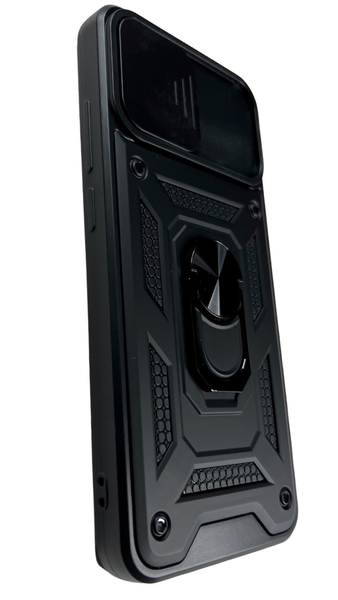 PC + TPU чехол Camshield armor на Xiaomi Redmi A1 / черный 086928 фото
