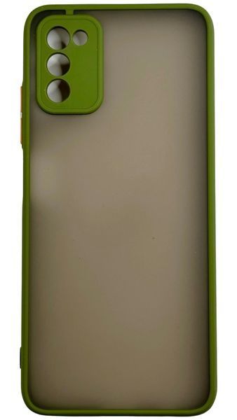 TPU чохол накладка Matte Color Case для Samsung Galaxy A03S світло-зелений 092508 фото