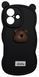 Силіконовий 3D чохол Hello Bear для iPhone 16 / black 202479 фото 1