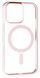 Чохол TPU+PC Color з підтримкою Magsafe для Apple iPhone 16 Pro / pink 200827 фото 1