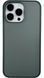 TPU чехол Matte Color Case (TPU) на iPhone 14 Pro Max темно-зеленый 088080 фото 3