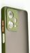TPU чохол накладка Matte Color Case для Xiaomi Redmi Note 12 Pro 5G світло-зелений 092008 фото 3