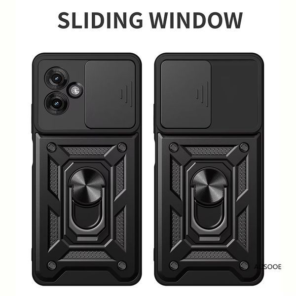 PC + TPU чехол Camshield Armor для Motorola G55 (5G) / зеленый 098071 фото