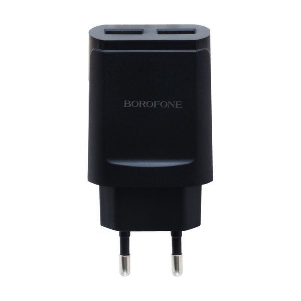 Мережеве ЗП Borofone BA8A 2USB 2.1A (2 кольори) 16729 фото