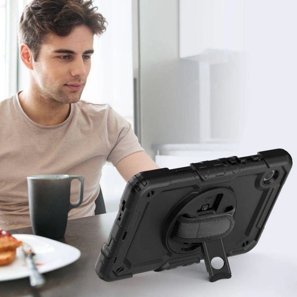 PC + TPU чохол Armor Cover Tablet на планшет Samsung Galaxy Tab A8 (X200 / X205) 10.5" / чорний 096953 фото