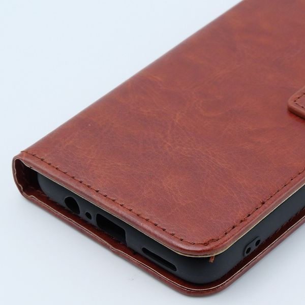 Чохол книжка Book case для Motorola G54 / коричневий 094909 фото