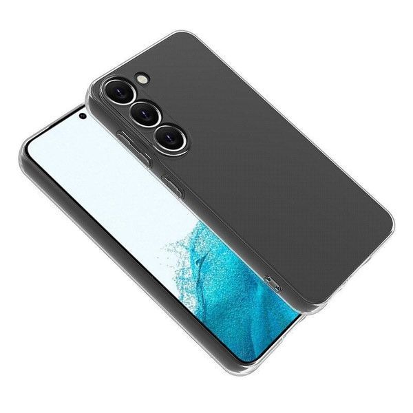 Ультратонкий чохол для Samsung Galaxy S23 Plus (на самсунг із23 плюс) прозорий 087930 фото