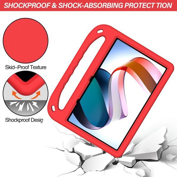 Чехол Kids Case Tablet на Xiaomi Redmi Pad (10.61") / красный 089951 фото