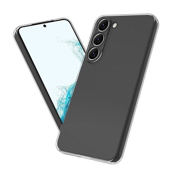 Ультратонкий чохол для Samsung Galaxy S23 Plus (на самсунг із23 плюс) прозорий 087930 фото