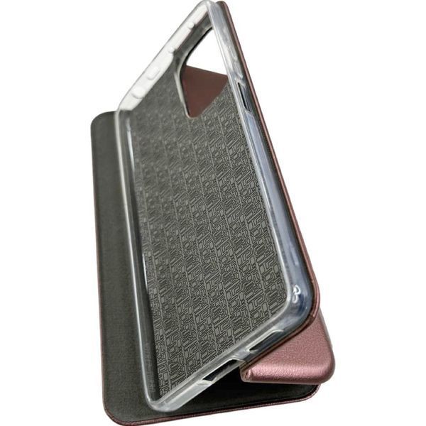 Чехол книжка Elegant book для Poco F5 / бордовый 091858 фото