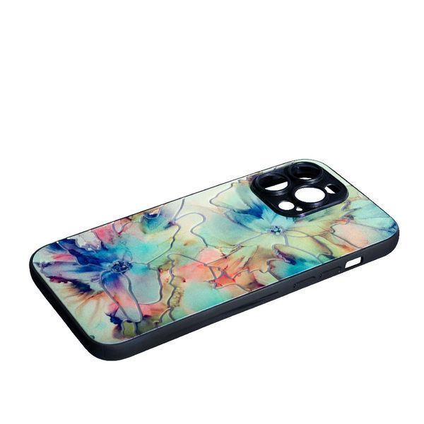TPU чехол Marble Ultraviolet для iPhone 14 Pro Light Green 088647 фото