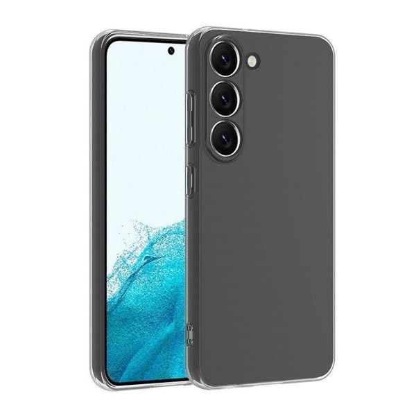 Ультратонкий чохол для Samsung Galaxy S23 Plus (на самсунг із23 плюс) прозорий 087930 фото