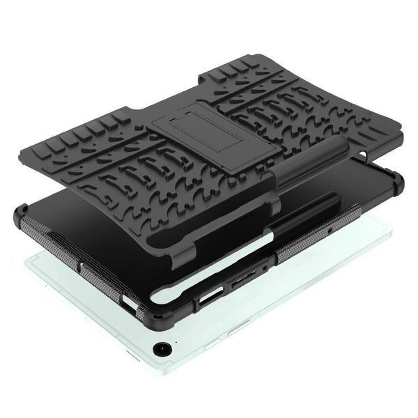 PC + TPU чохол Armor на Samsung Tab S9 FE чорний 095573 фото