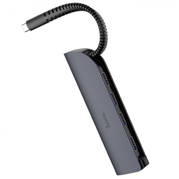 HUB переходник Hoco HB12 Victory (Type-C to USB3.0*4) 80571 фото