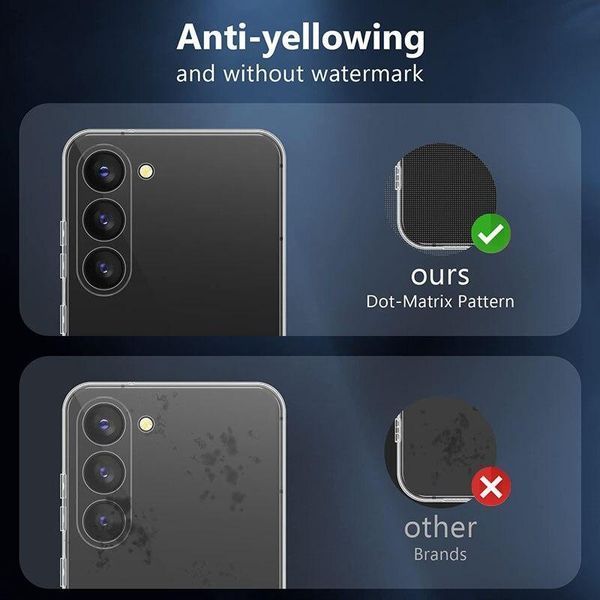 Ультратонкий чохол для Samsung Galaxy S23 Plus (на самсунг із23 плюс) прозорий 087930 фото
