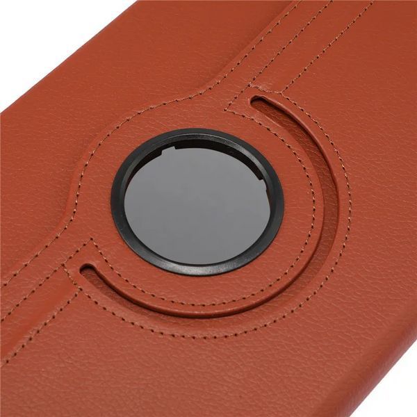 Кожаный чехол книжка 360 для Lenovo Tab 2025 (10.1") / красный 100831 фото