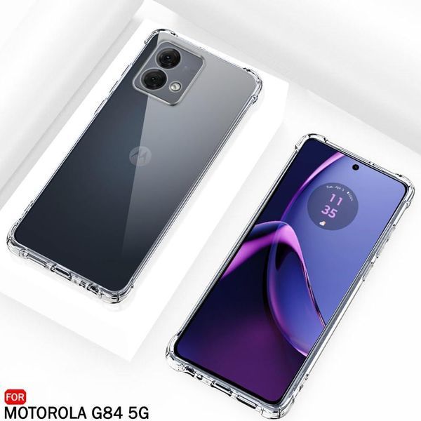 Чохол WXD протиударний для Motorola G84 / прозорий 094940 фото