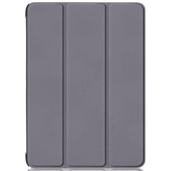 Шкіряний чохол книжка Crazy Horse на планшет iPad 10.9" 2022 (10th Gen)/сірий 099251 фото