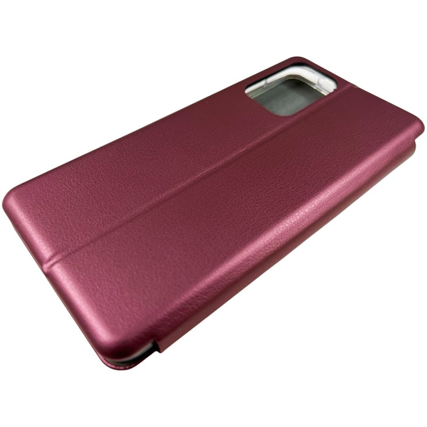 Шкіряний чохол-книжка Elegant на Samsung Galaxy A33 (5G) / бордовий 085400 фото