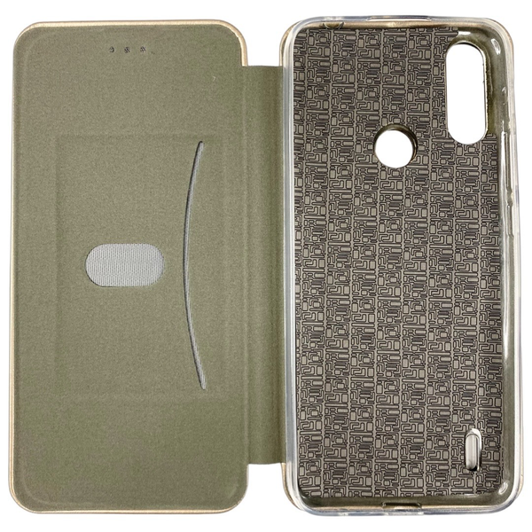 Чехол книжка Elegant book для Motorola E7 Power ( на мото е7 повер) бордовый 84717 фото