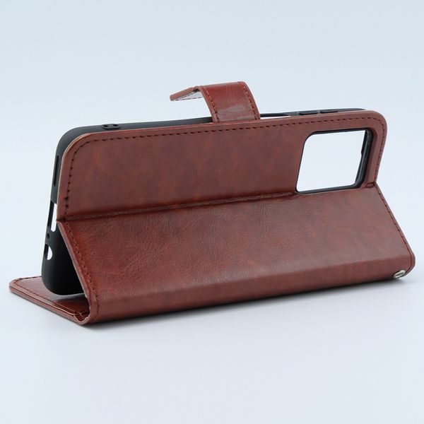 Чохол книжка Book case для Motorola G54 / коричневий 094909 фото