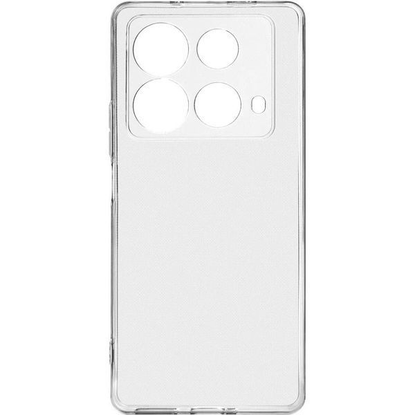 Ультратонкий силіконовий чохол для Infinix Note 40 Pro/прозорий 099531 фото