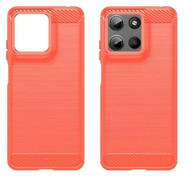 TPU чехол накладка Urban для Motorola G17 Power / красный 204700 фото