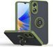 TPU чохол накладка Matte Ring Magnit для OPPO A38 світло-зелений 094848 фото 1