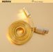 USB кабель Remax Gold с Lighting золотистый 11223 фото 1