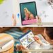 Чехол книжка Transparent Origami на Apple iPad Pro 11 2022 (11") / рожевий 101152 фото 7