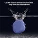 Силіконовий чохол із карабіном для Samsung Galaxy Buds Live light purple 89652 фото 4