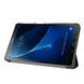 Кожаный чехол книжка Crazy Horse на планшет Samsung Galaxy Tab A 10.1 (T580/585) / серый 099383 фото 4