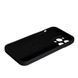 TPU чохол Case Softy накладка бампер для iPhone 15 Pro Black 097249 фото 2