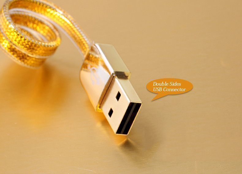 USB кабель Remax Gold с Lighting золотистый 11223 фото