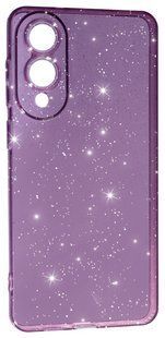 Чехол силиконовый Clear Shine на Samsung Galaxy S25 Edge / фиолетовый 202614 фото