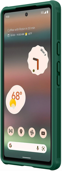 Противоударный CamShield Pro Case Nillkin для Google Pixel 6A зеленый 090107 фото