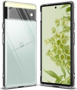 Ультратонкий 0,3 мм чохол для Google Pixel 6 (на піксель 6) прозорий 084675 фото