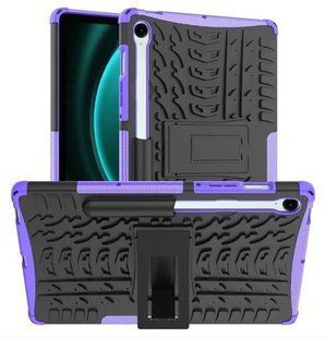 PC + TPU чехол Armor на Samsung Galaxy Tab S7 / Tab S8 (11") / фиолетовый 100547 фото