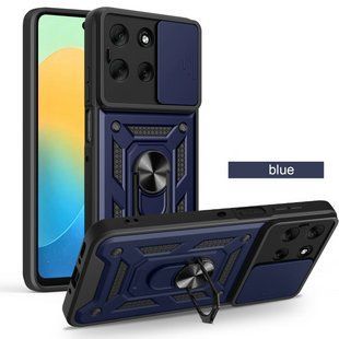PC + TPU чохол Camshield Armor для Motorola Edge 60 Pro / синій 100361 фото