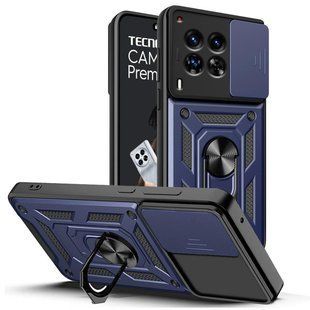 PC + TPU чохол Camshield Armor для Tecno Camon 30 / синій 098014 фото