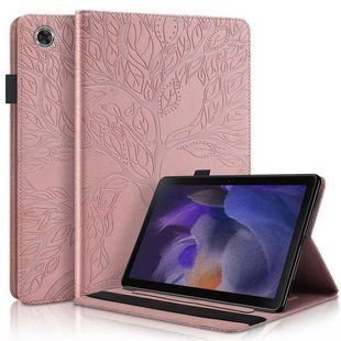 Чохол книжка Wood Book на планшет Samsung Galaxy Tab A11 Plus (11") / рожевий 100861 фото